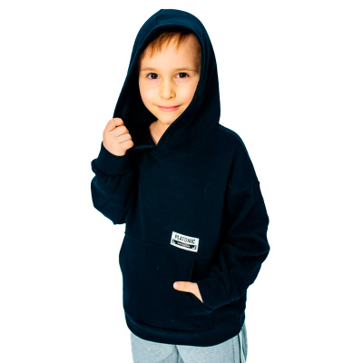 Худи для мальчика Colabear 611095 черный 1